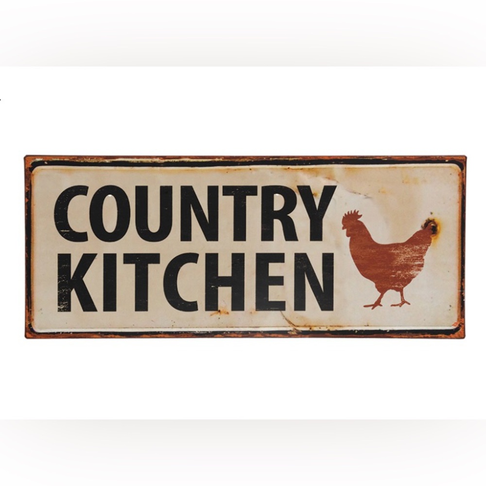 *Country Kitchen Metal Sign - Picture 10 of 13
